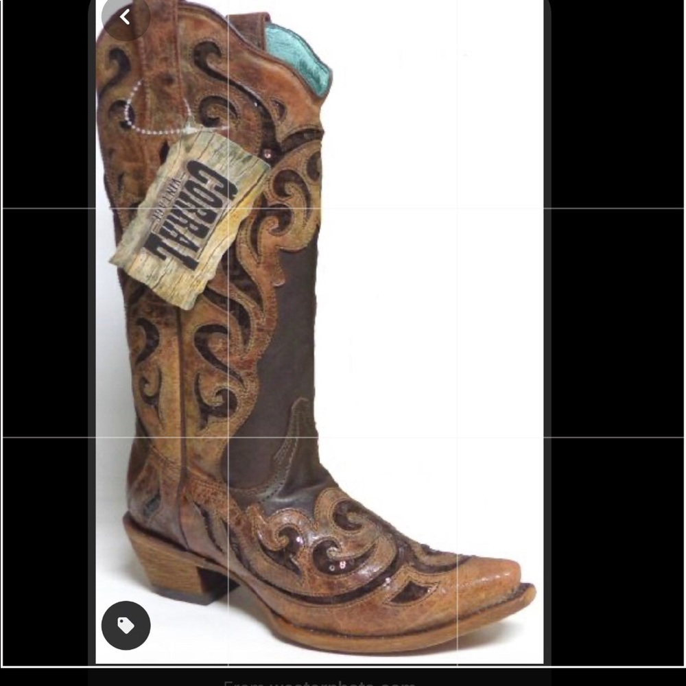 Corral Sequin Cowboy Boots